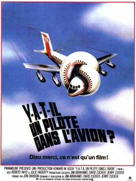 couverture film Y a-t-il un pilote dans l'avion ?