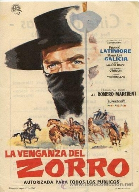 couverture film Zorro le vengeur