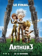 couverture bande dessinée Arthur 3 : La Guerre des deux mondes