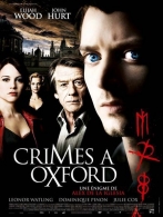 couverture bande dessinée Crimes à Oxford