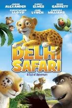 couverture bande dessinée Delhi Safari