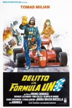 couverture bande dessinée Delitto in Formula Uno