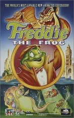 couverture bande dessinée Freddie la Grenouille
