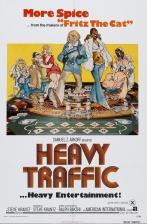 couverture bande dessinée Heavy Traffic