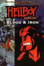 couverture bande dessinée Hellboy Animated : De sang et de fer