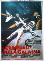 couverture bande dessinée I criminali della galassia