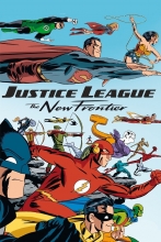 couverture bande dessinée Justice League : The New Frontier