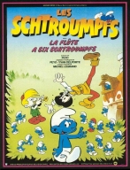 couverture bande dessinée La Flûte à six schtroumpfs
