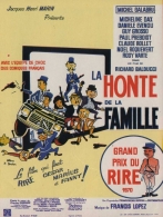 couverture bande dessinée La honte de la famille