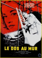 couverture bande dessinée Le dos au mur