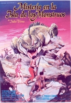 couverture bande dessinée Le Mystère de l&#039;île aux monstres