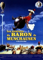 couverture bande dessinée Les Aventures du Baron de Münchausen
