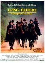 couverture bande dessinée Long Riders, le gang des frères James
