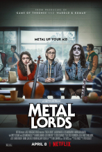 couverture bande dessinée Metal Lords