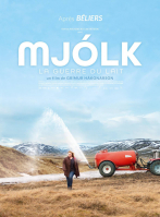 couverture bande dessinée Mjólk, la guerre du lait