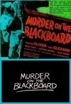 couverture bande dessinée Murder on the Blackboard