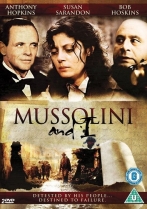 couverture bande dessinée Mussolini and I