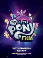 couverture bande dessinée My Little Pony, le film