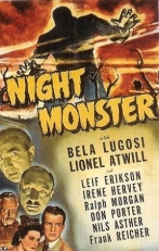 couverture bande dessinée Night Monster