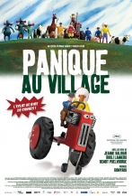 couverture bande dessinée Panique au village