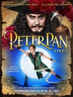 couverture bande dessinée Peter Pan Live !