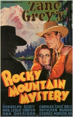 couverture bande dessinée Rocky Mountain Mystery