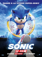 couverture bande dessinée Sonic, le film