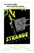 couverture bande dessinée Strange Behavior