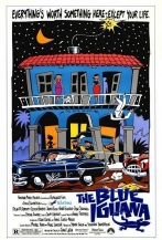 couverture bande dessinée The Blue Iguana