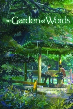 couverture bande dessinée The Garden of Words