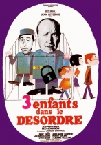 couverture bande dessinée Trois enfants dans le désordre