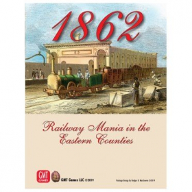 couverture jeu de société 1862 - Railway Mania in the Eastern Counties