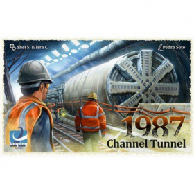 couverture jeu de société 1987 Channel Tunnel