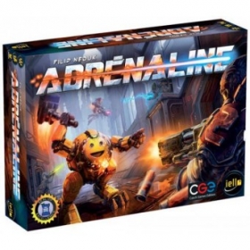 couverture jeu de société Adrenaline VF