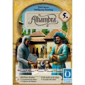 couverture jeu de société Alhambra - Extension 5 - le pouvoir du sultan