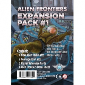 couverture jeu de société Alien Frontiers: Expansion Pack 1