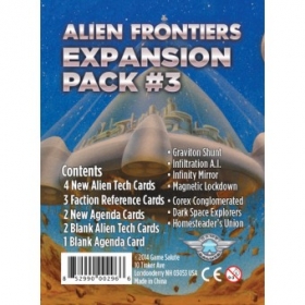 couverture jeu de société Alien Frontiers : Expansion Pack 3