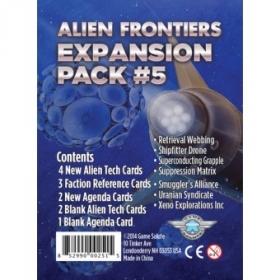 couverture jeu de société Alien Frontiers : Expansion Pack 5