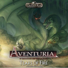couverture jeux-de-societe Aventuria - Adventure Card Game - Tears of Fire Monster Expansion