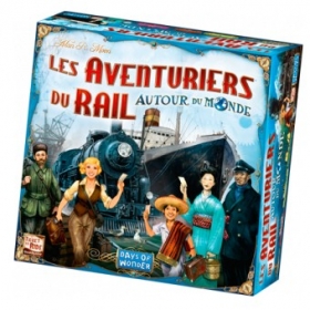 couverture jeu de société Aventuriers du Rail - Autour du Monde
