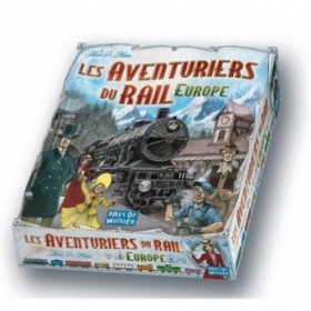 couverture jeux-de-societe Aventuriers du Rail Europe  (Les)