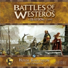 couverture jeu de société Battles of Westeros : House Baratheon Army Expansion