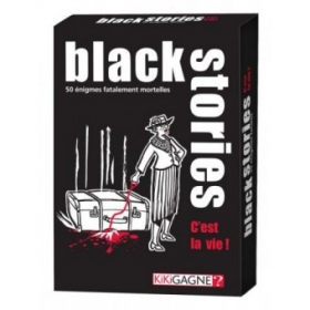 couverture jeu de société Black Stories - C&#039;est la Vie