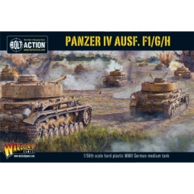 couverture jeux-de-societe Bolt Action  - German Panzer IV Ausf. F1/G/H medium tank (plastic boxe) - Occasion