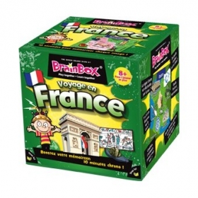 couverture jeu de société Brain Box - Voyage en France