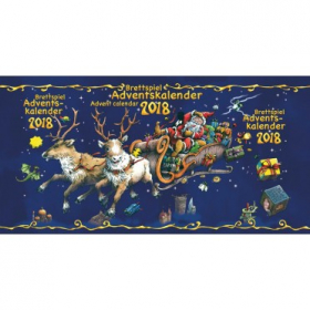 couverture jeu de société Brettspiel Adventskalender 2018