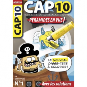 couverture jeux-de-societe Cap10 N°1 - Pyramides en Vue !