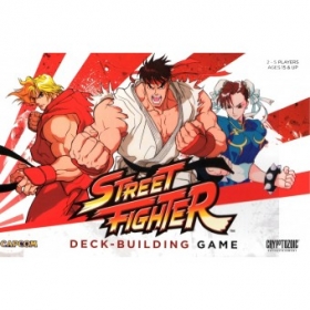 couverture jeu de société Capcom Street Fighter Deck Building Game