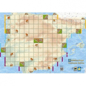 couverture jeux-de-societe Carcassonne : Map Península Ibérica