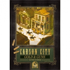 couverture jeu de société Carson City : Gold &amp; Guns